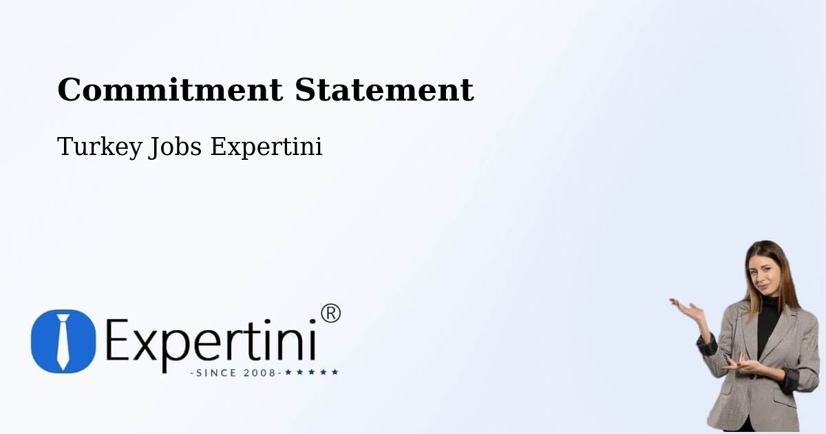 Corporate Commitment – Elbeyli - Turkey Jobs Expertini